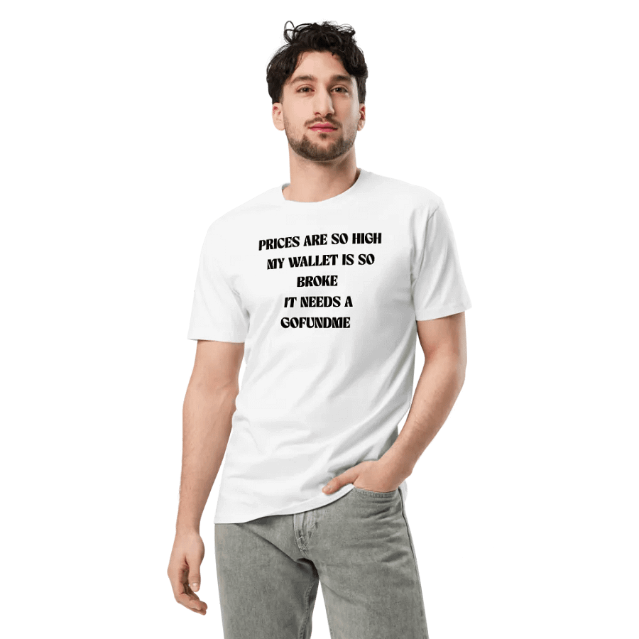 SO BROKE GOFUNDME T-SHIRT product image (3)