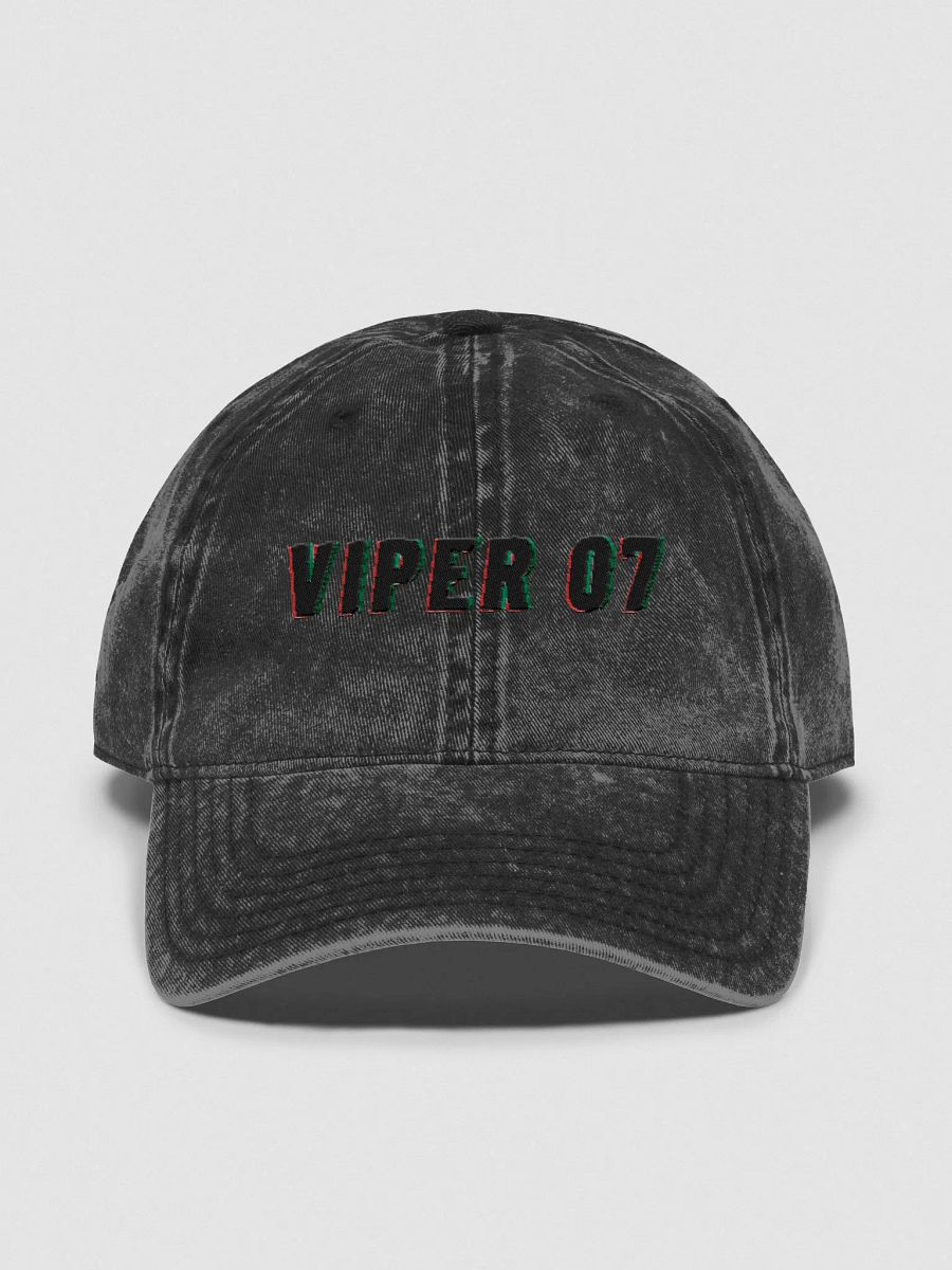 Logo vintage wash cap product image (1)