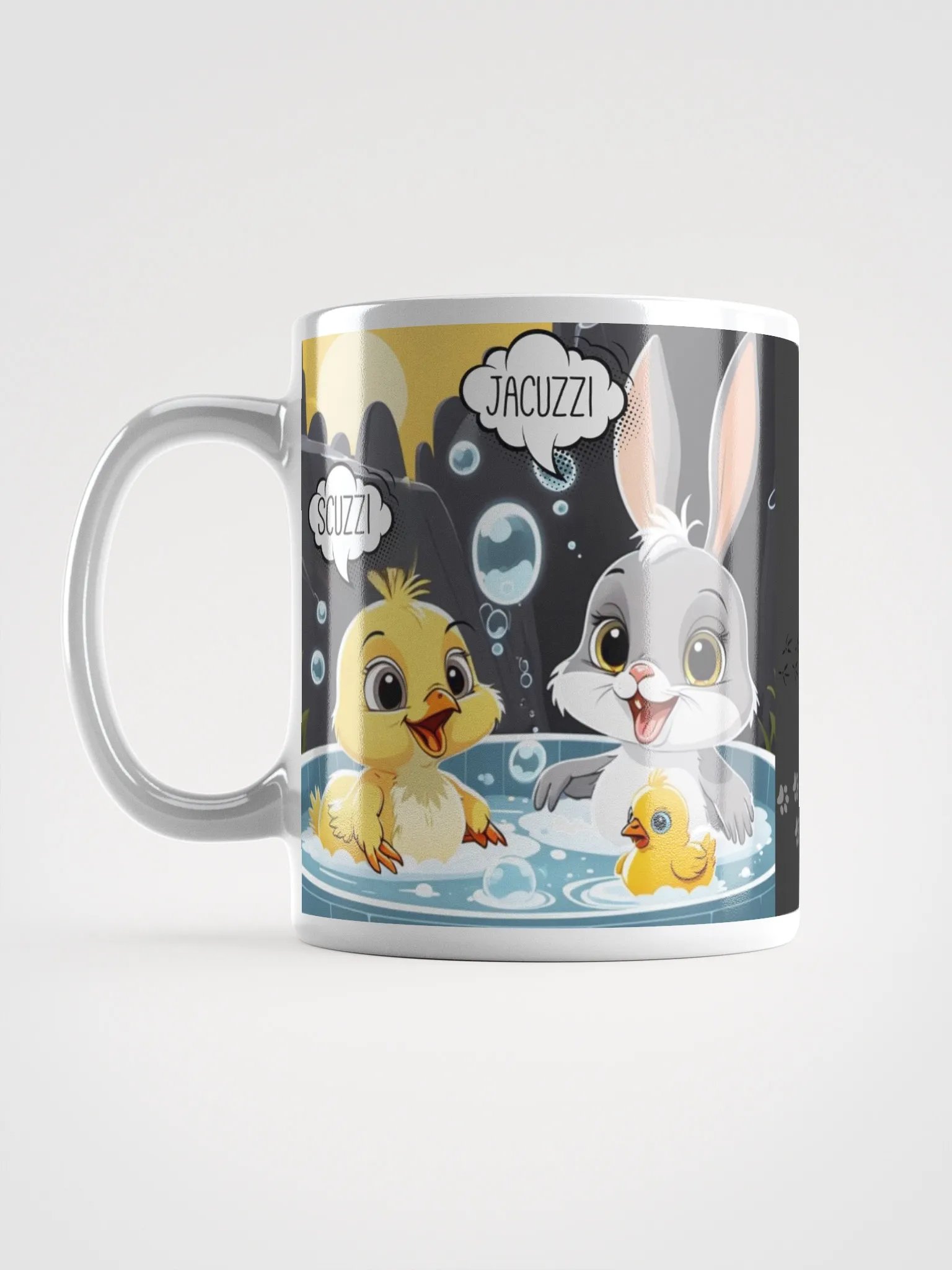 Chick ♥ Bunny Scuzzi Jacuzzi Mug product image (3)