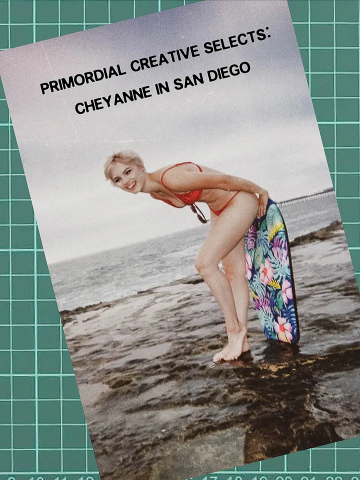 Cheyanne in San Diego 36 Page E-zine of Art Model Photography product image (1)