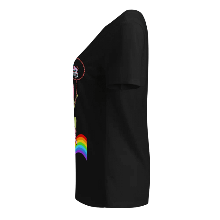 Gay Frog Hype Fitted V-Neck Shirt product image (14)