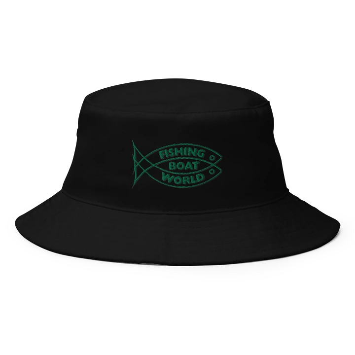 Fishing Boat World Logo Bucket Hat product image (1)