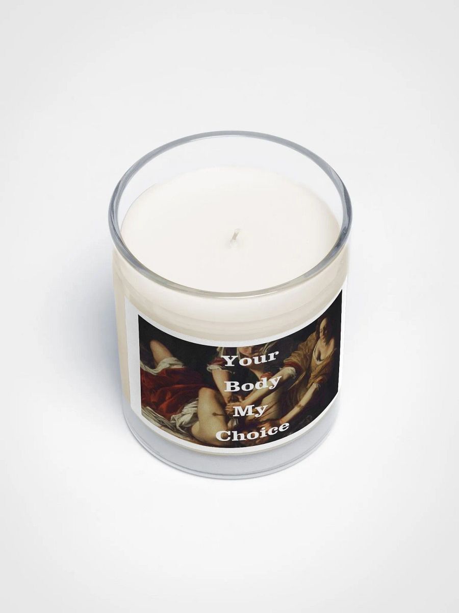 Judith Slaying Your Body My Choice Candle product image (3)