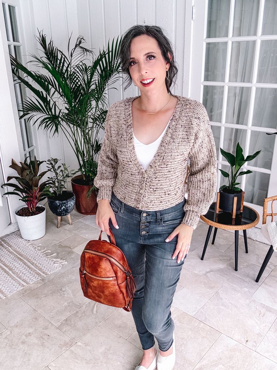 Finch V-Neck Crochet Cardigan Pattern product image (6)