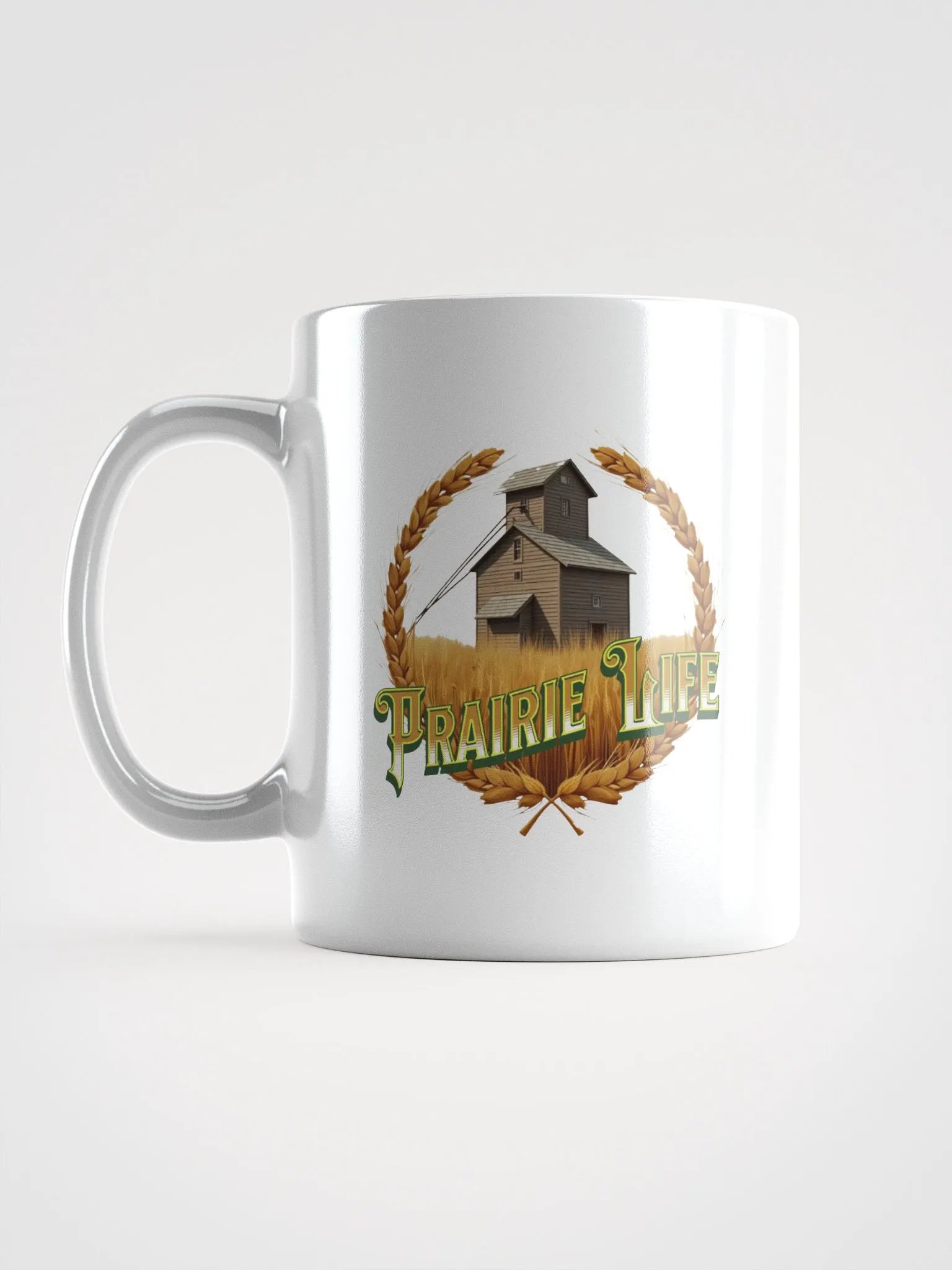 Prairie Life Wheat Wreath Mug product image (1)