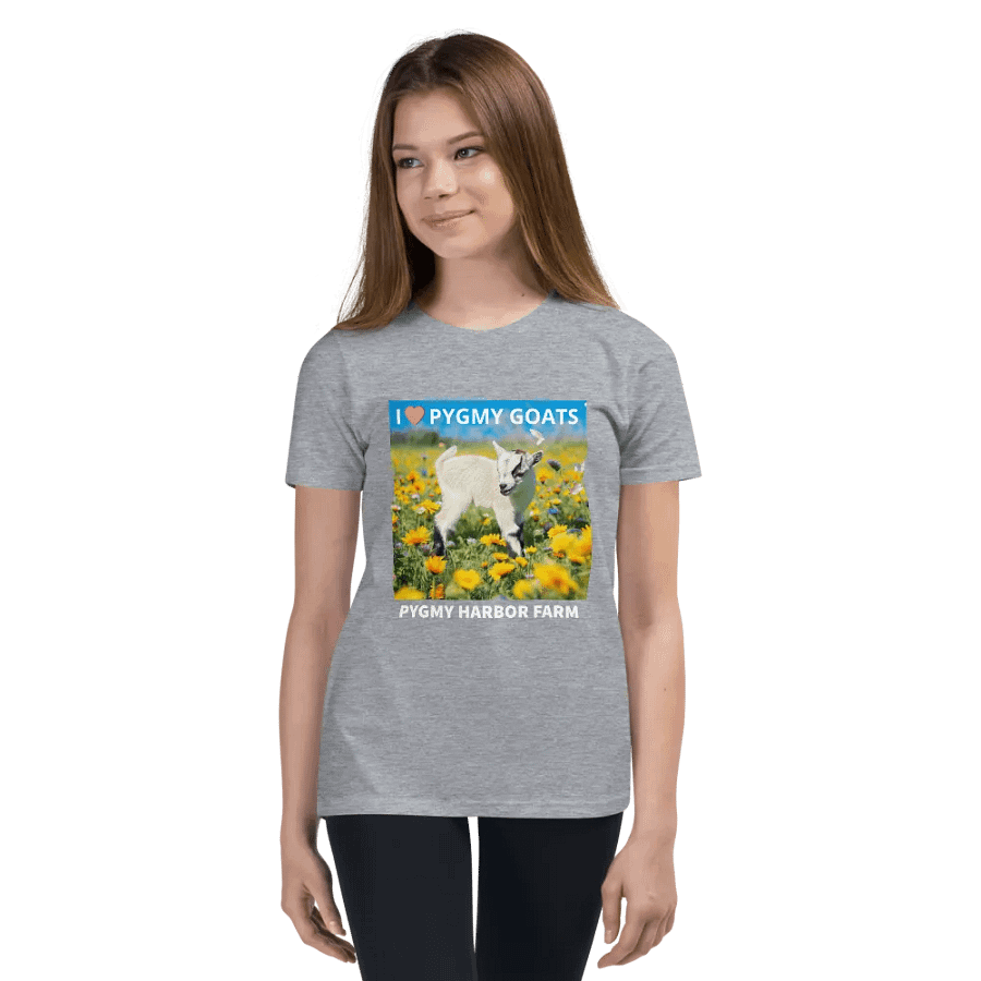 I LOVE PYGMY GOATS YOUTH T-SHIRT product image (2)