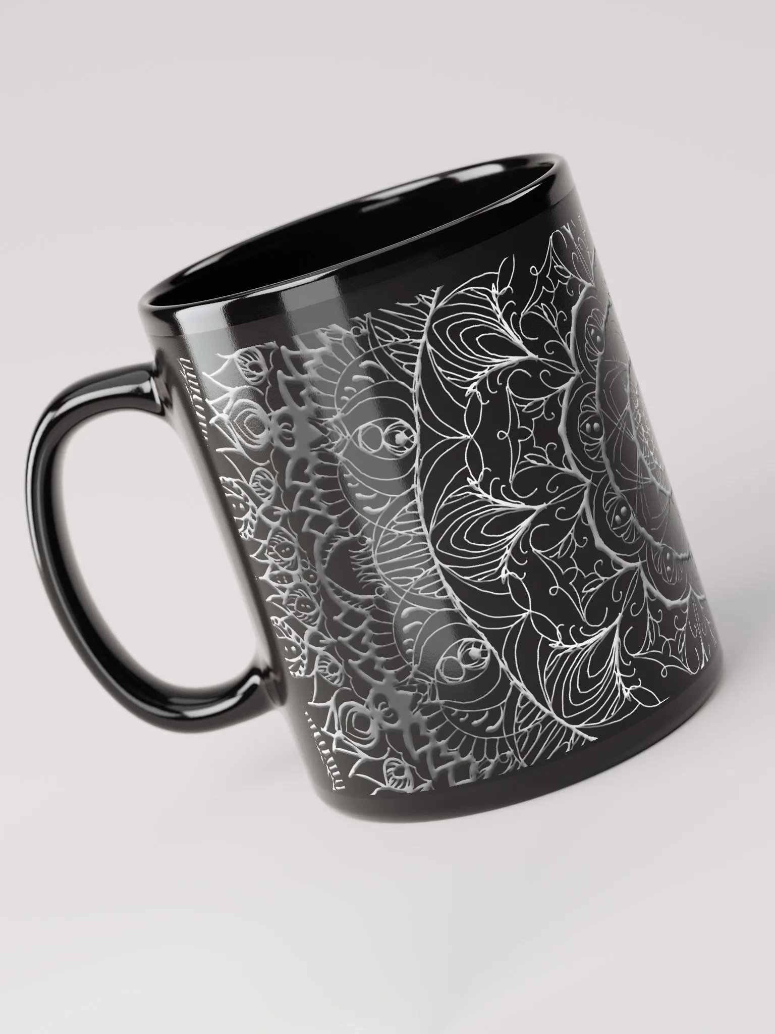 Mystical Symmetry Black Mug product image (6)