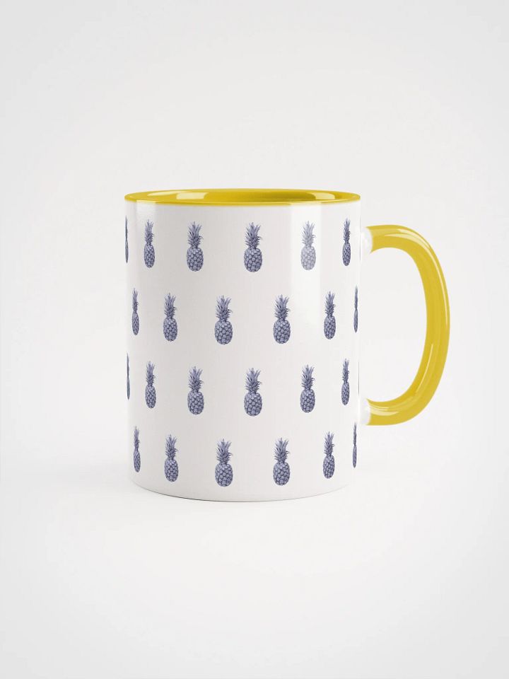 Monochrome Pineapple Ceramic Mug product image (1)