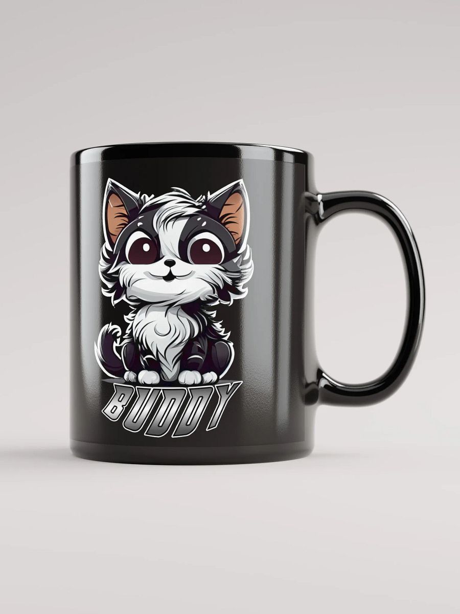Buddy Nation Black Glossy Mug product image (2)