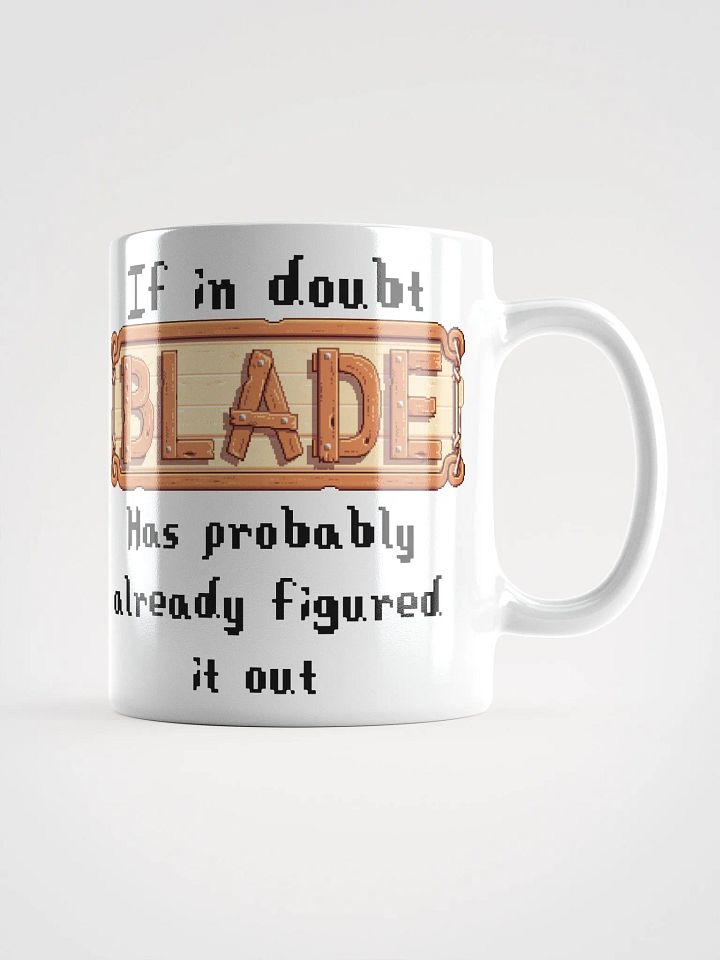 If in doubt Mug product image (1)