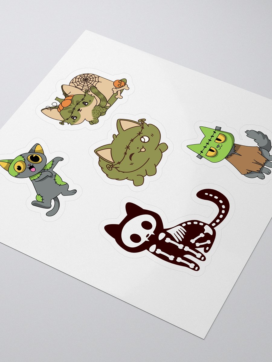 The Dawnbreaker's Zombie Cat Stickers product image (3)