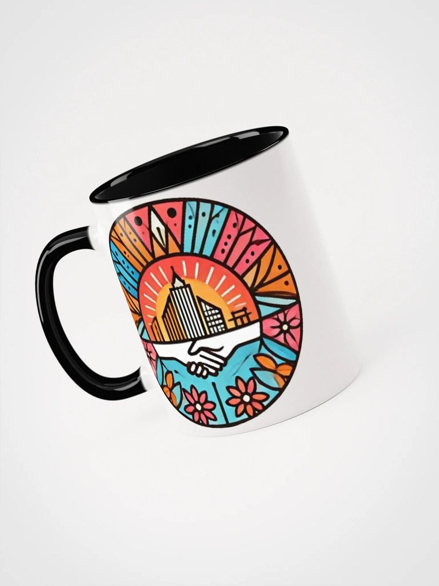 Cityscape Handshake Ceramic Mug product image (36)