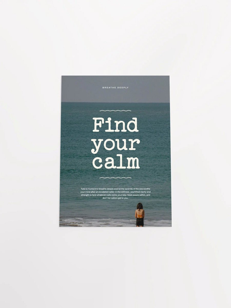 Find Your Calm Poster product image (51)
