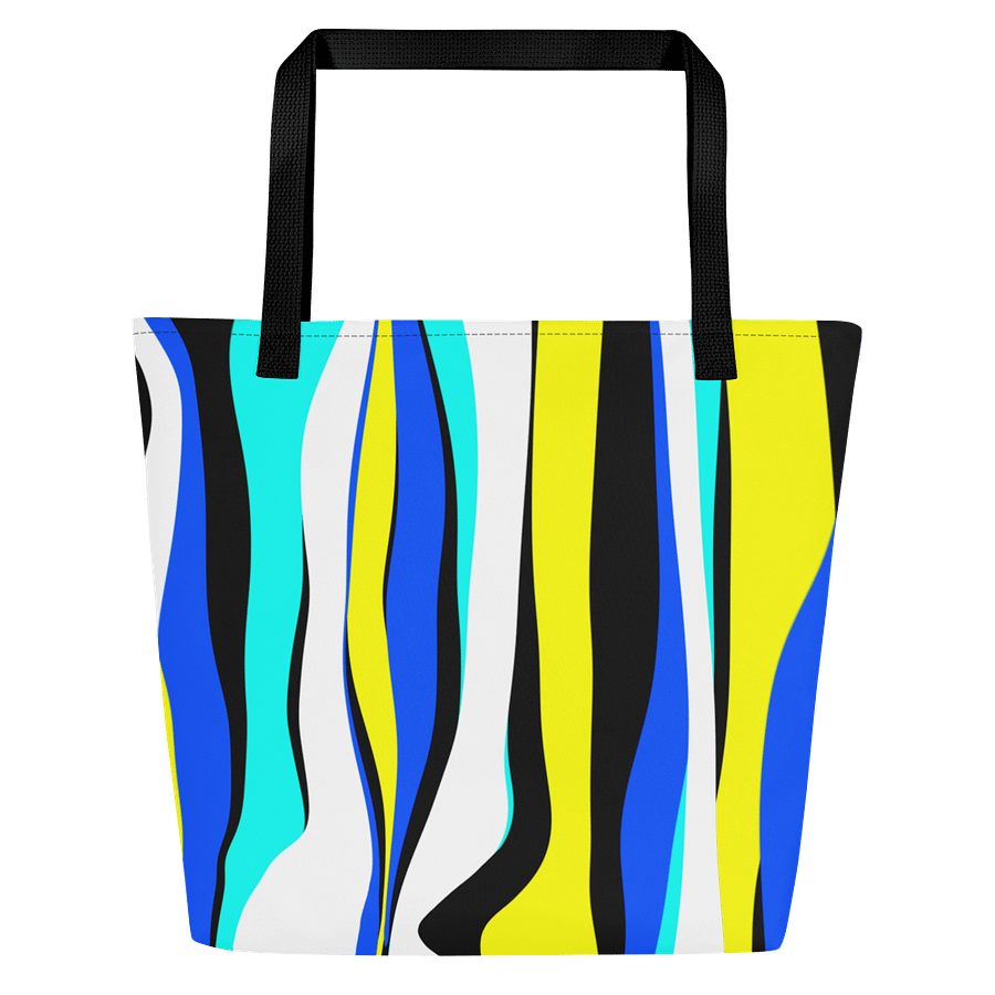Vibrant Wave All-Over Tote Bag product image (3)