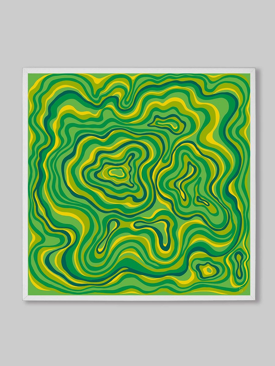 Topographic Tranquility Canvas - Stone No. 3 product image (95)