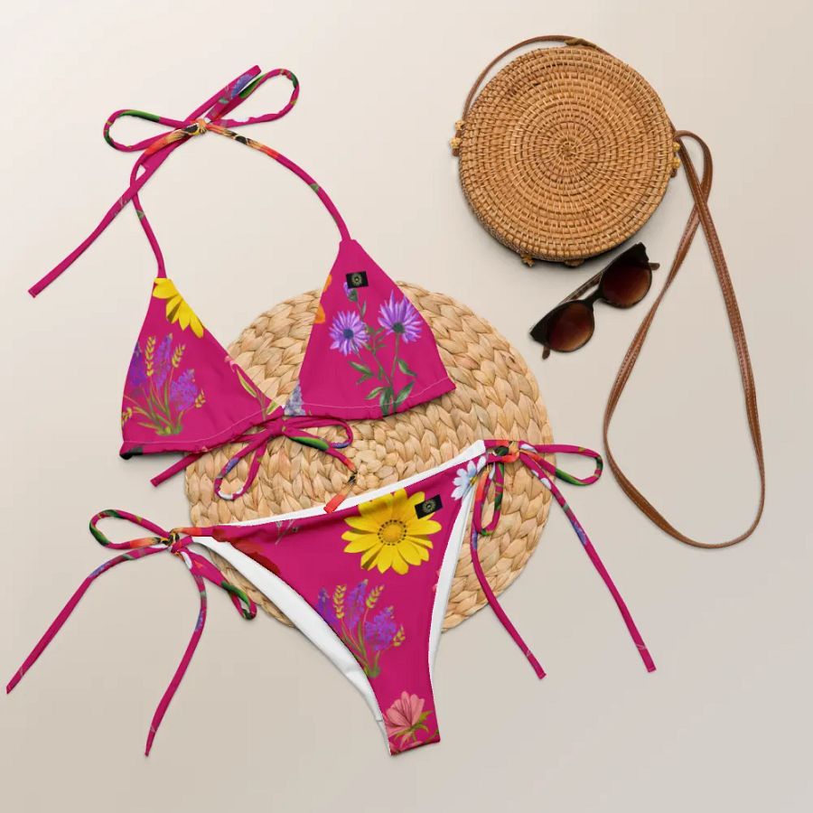 Blossom Bliss String Bikini Set product image (6)