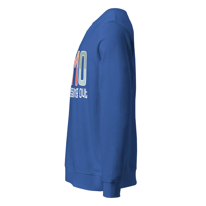 JOMO: Joy of Missing Out Black Sweatshirt product image (10)