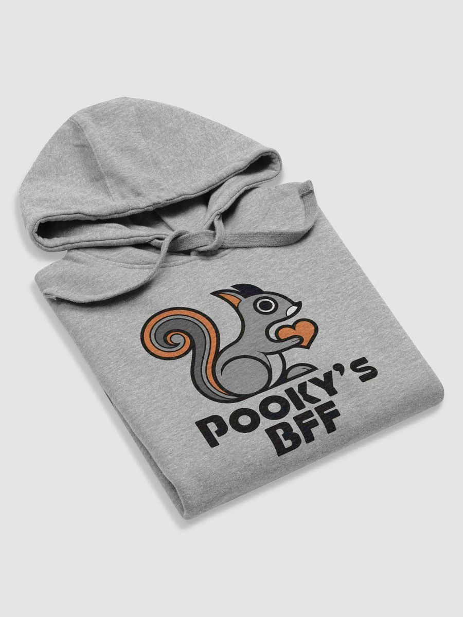 Super Soft Hoodie: Pooky's BFF, Rainbow Tail with Heart product image (5)