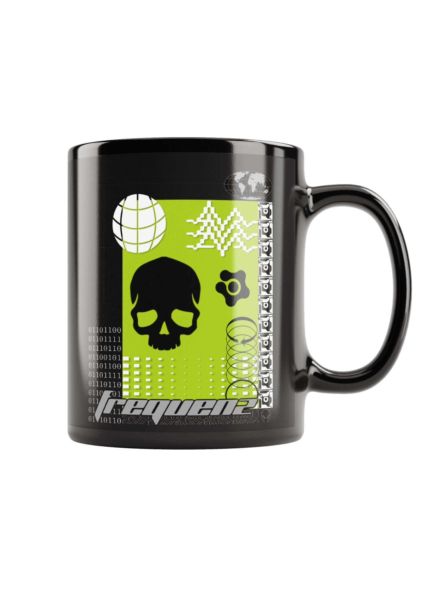 Frequenz Black Mug product image (1)