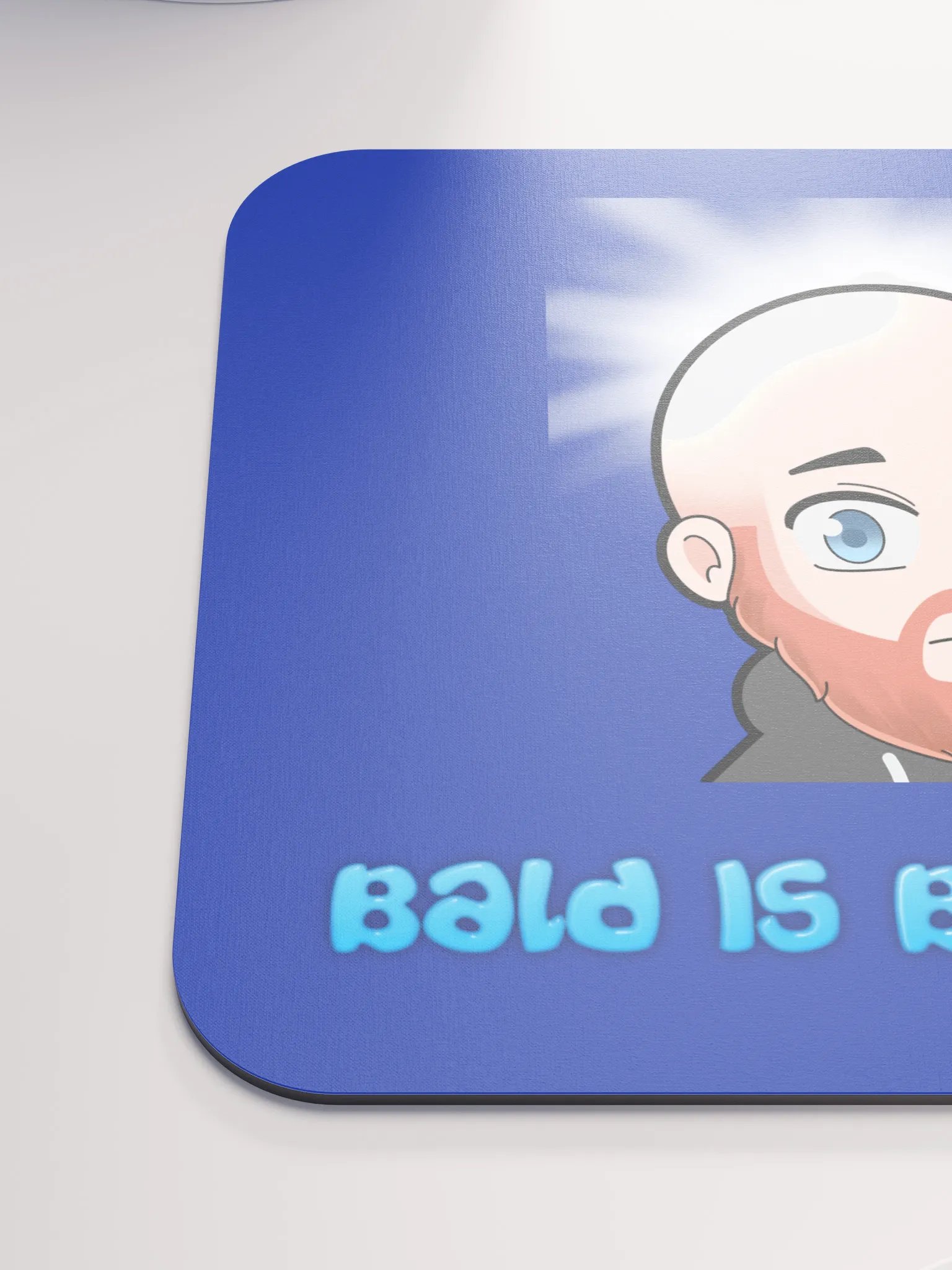Bald is Beautiful Mouse Pad product image (6)