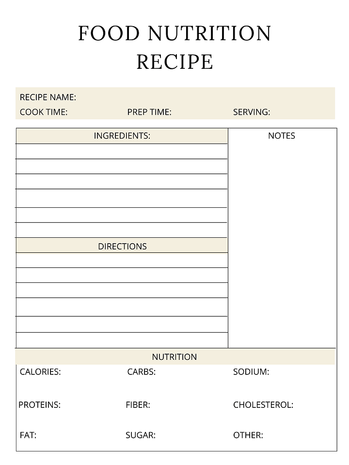 Nourish Leap The Digital Nutrition Blueprint Planner product image (2)