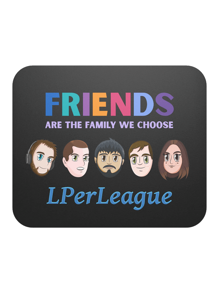 LPerLeague Friends Mouse Pad product image (2)