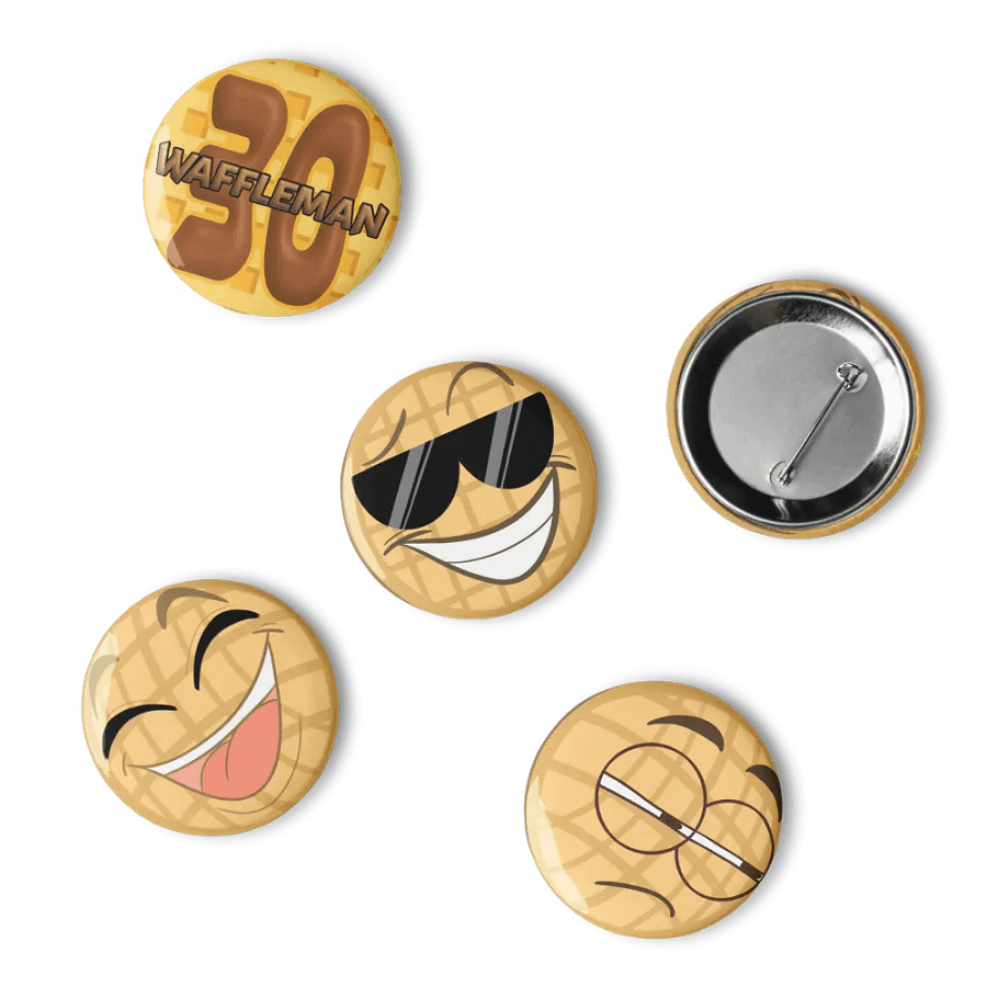 Waffleman Emote Buttons (Series 1) product image (8)
