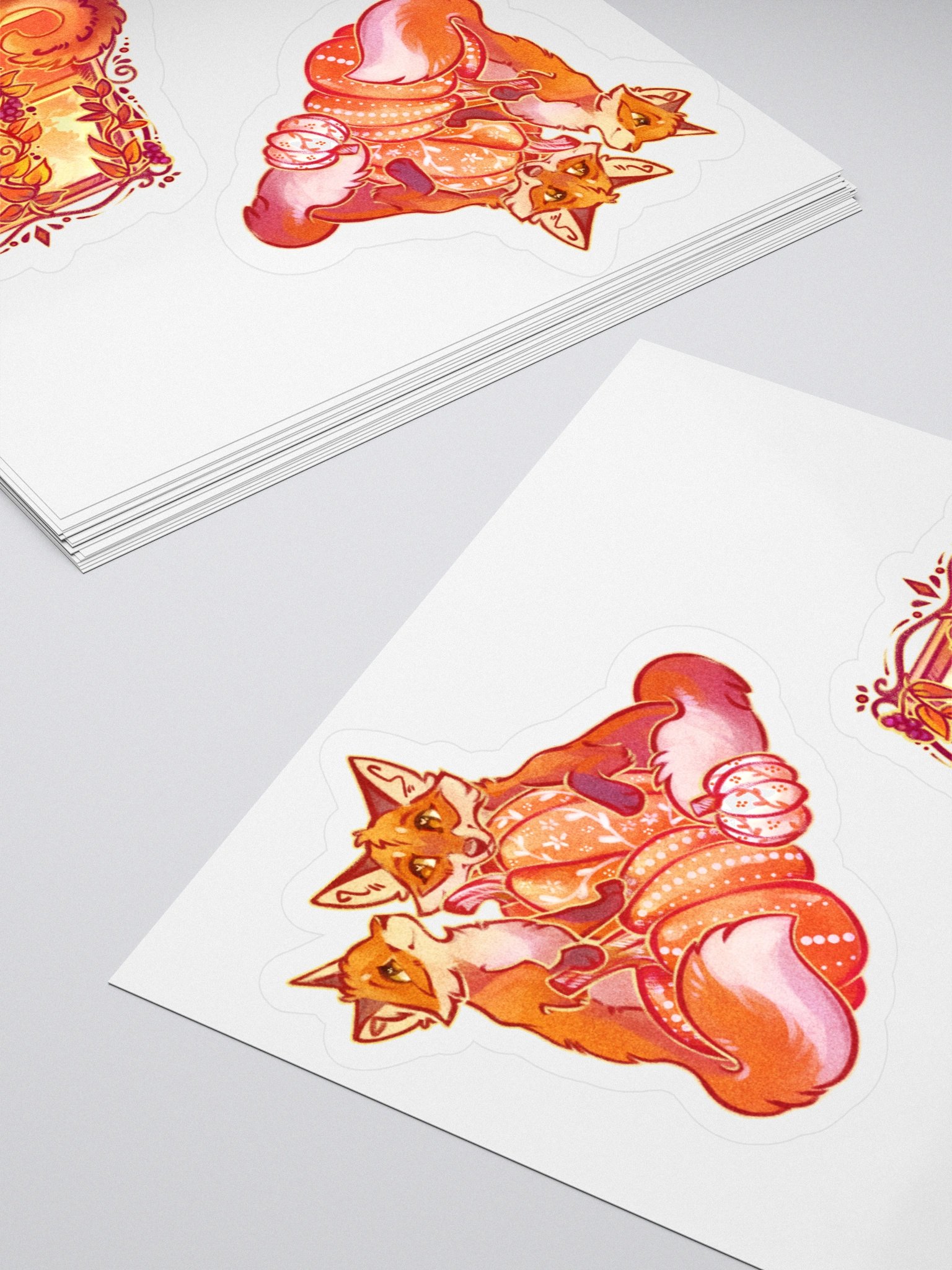 Golden autumn | Kiss-cut sticker sheet product image (4)