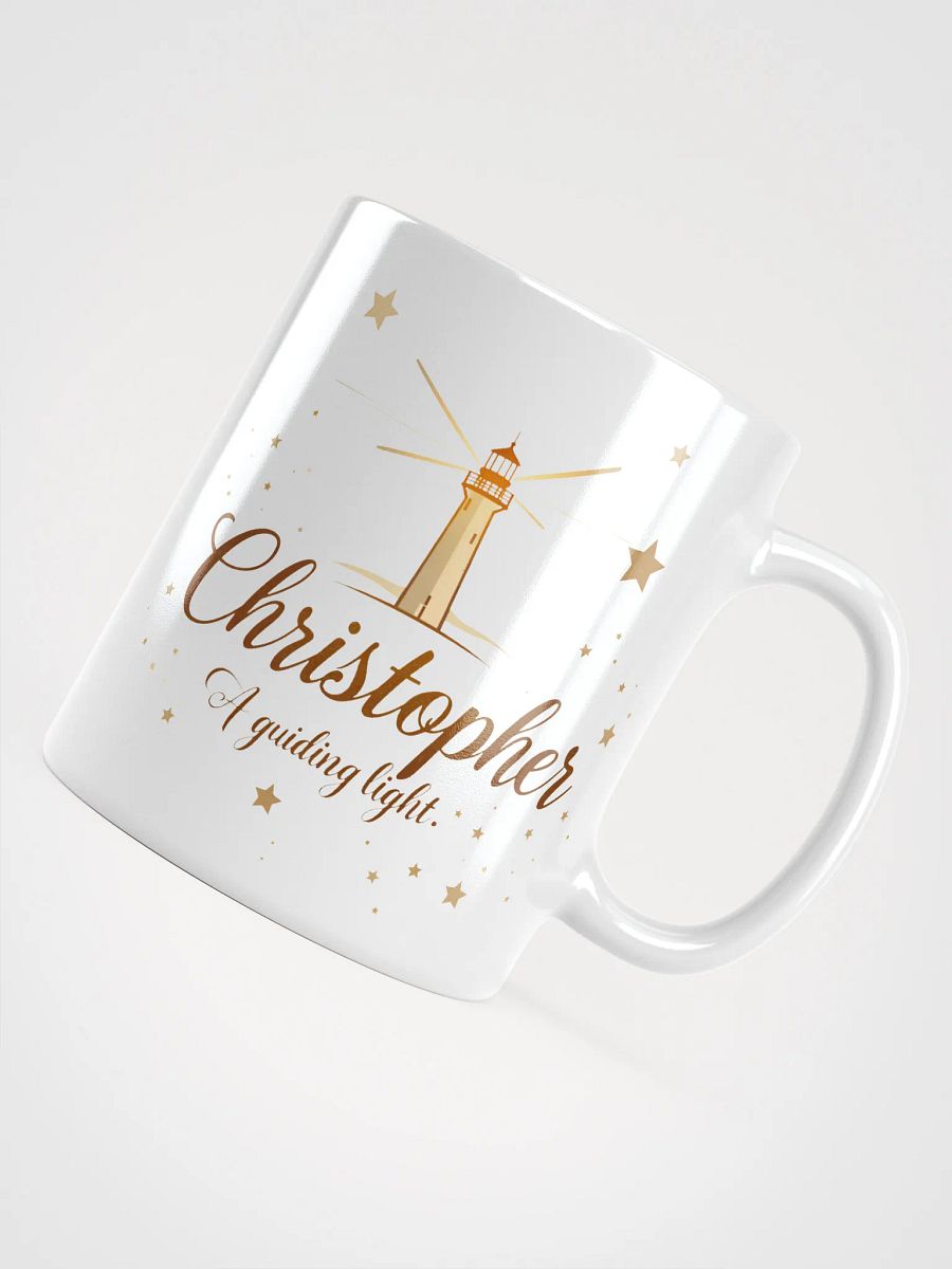 Christopher: A Guiding Light Mug – Inspire Every Sip product image (4)
