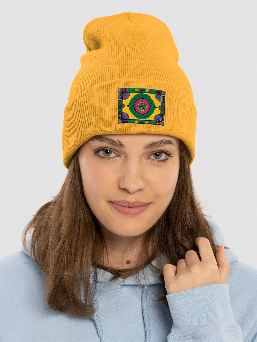 Truck Art Series: Sunburst Beanie - Golden Yellow product image (3)