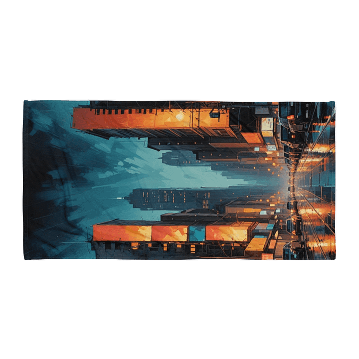 Abstract City 2 Towel product image (1)