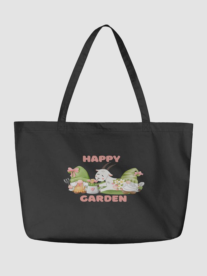 Whimsical Garden Gnomes Organic Tote product image (2)