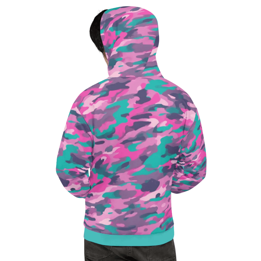 PINKTEAL CAMO HOODIE product image (2)