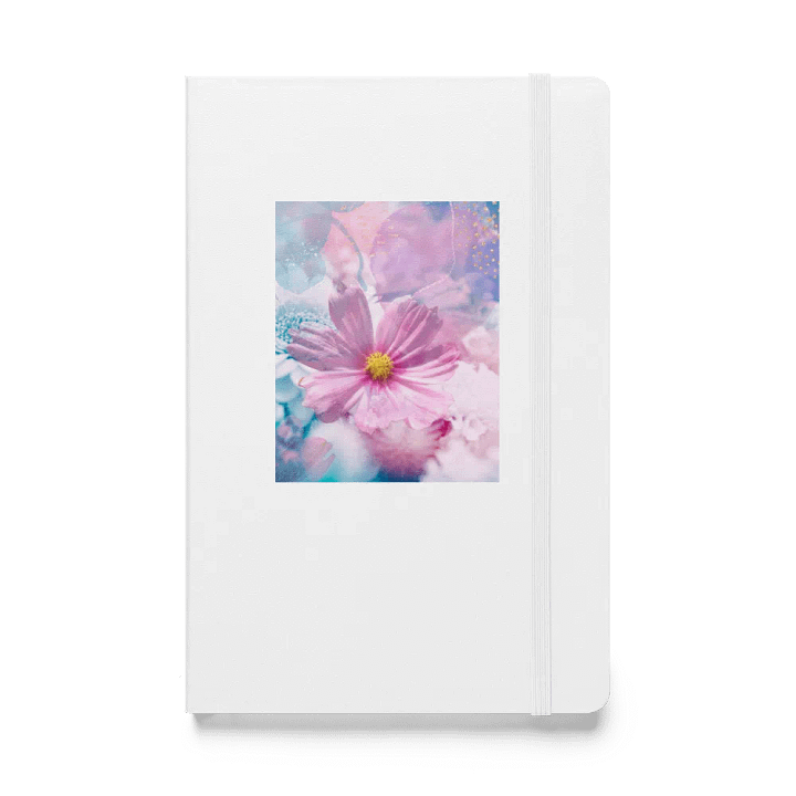Whimsical Blooms Hardcover Notebook for feminine moms daughters friends product image (1)