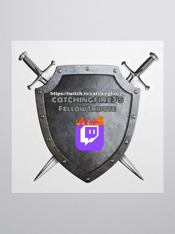catchingfire3 Twitch fan Sticker product image (1)
