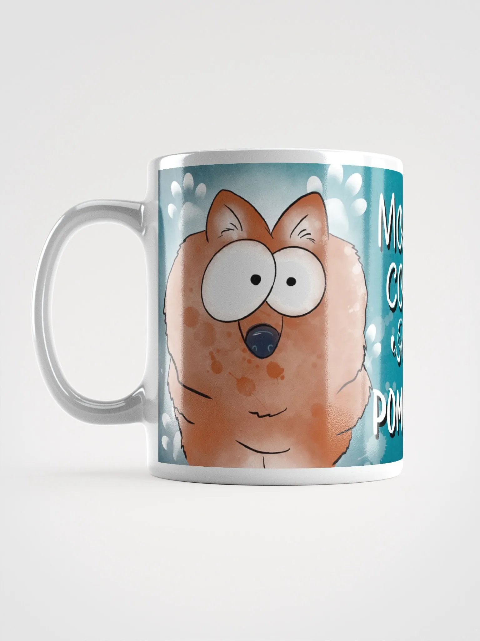 Morning Coffee with My Pomeranian Mug product image (6)