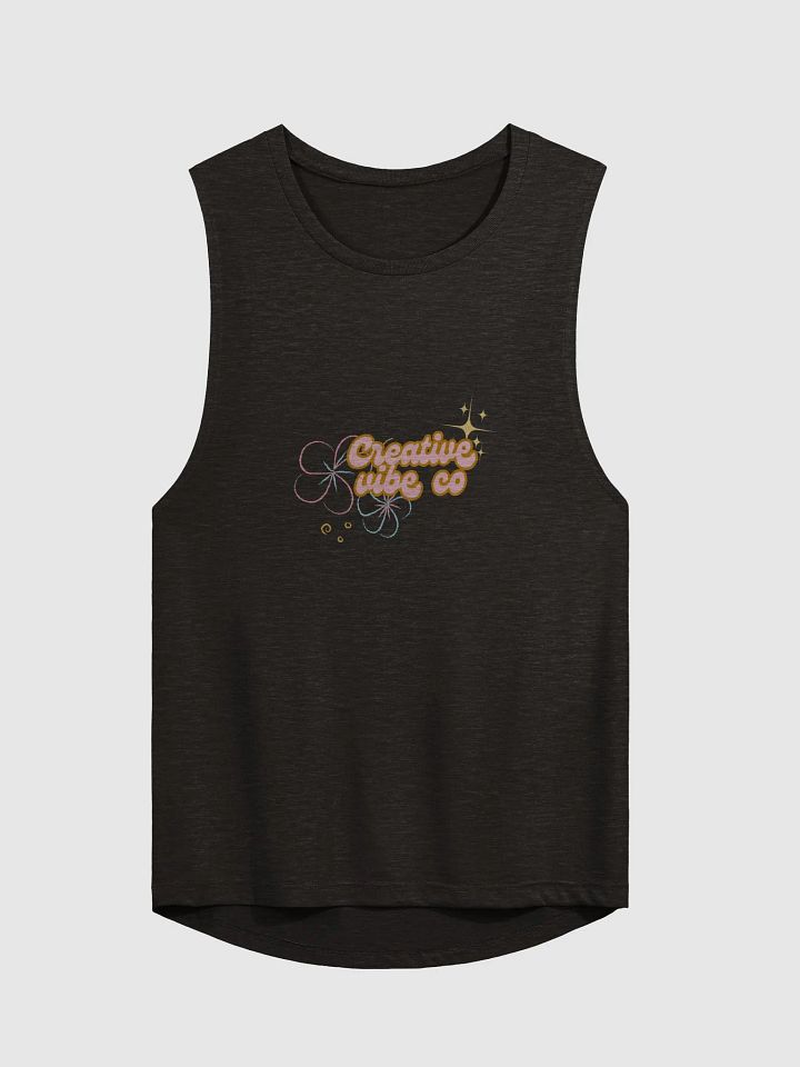 Vibrant Retro Vibe Muscle Tank product image (3)