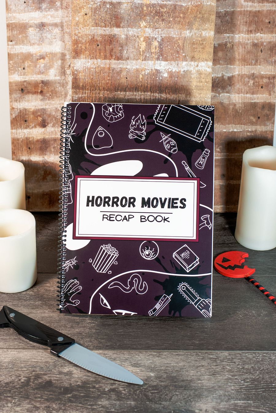 Horror Movies Recap Book | Movie Review & Log Book for Horror Fans product image (1)