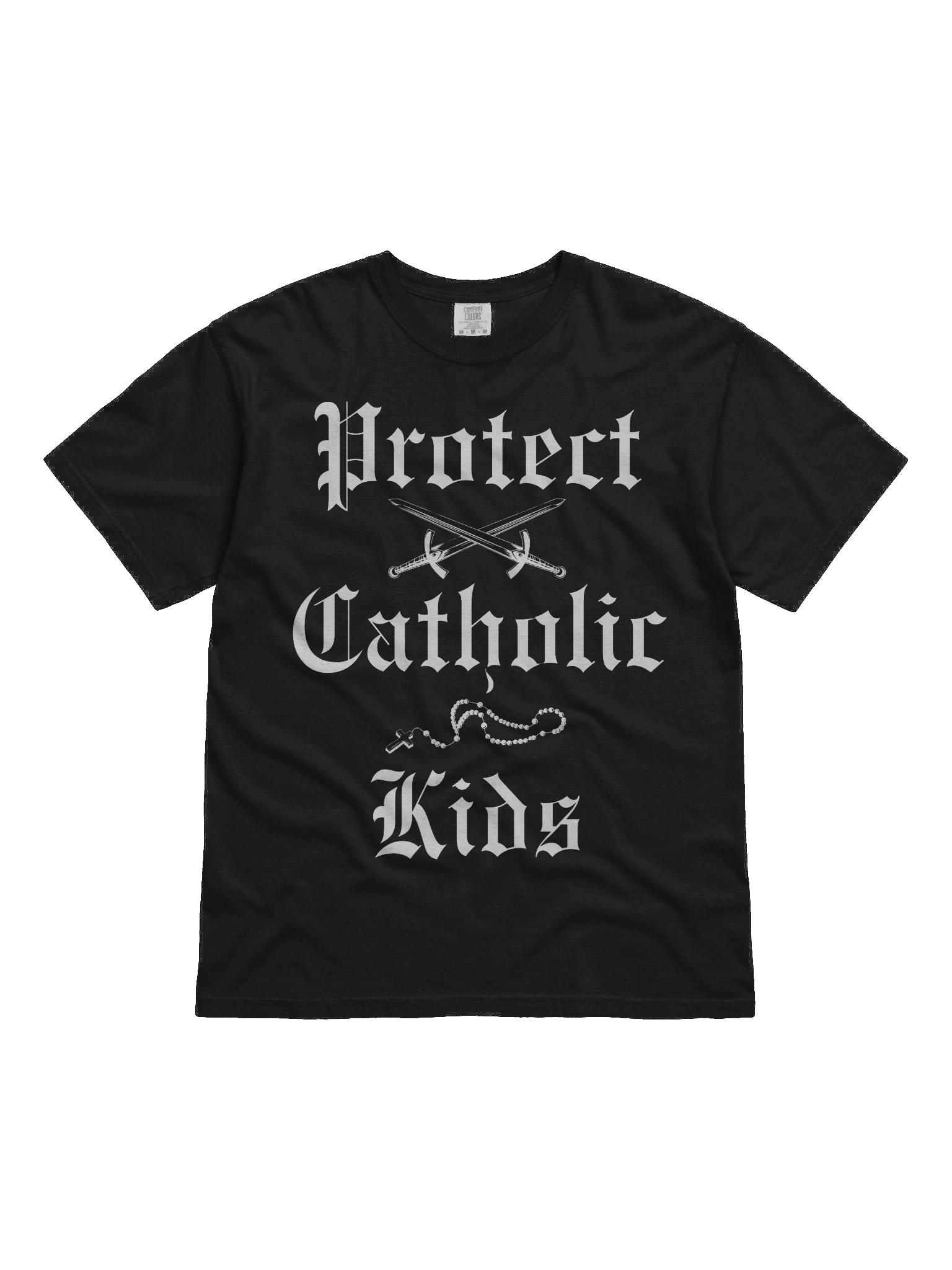 Protect Catholic Kids - T Shirt - Black product image (1)