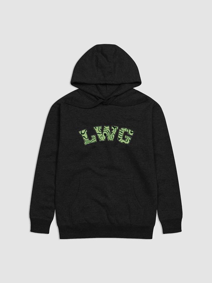 LWG Bold Green Wave Hoodie product image (3)