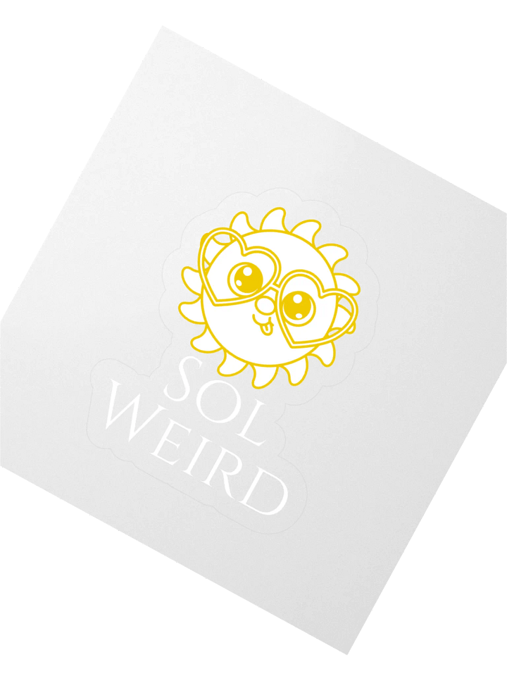 Sol Weird Sticker product image (2)