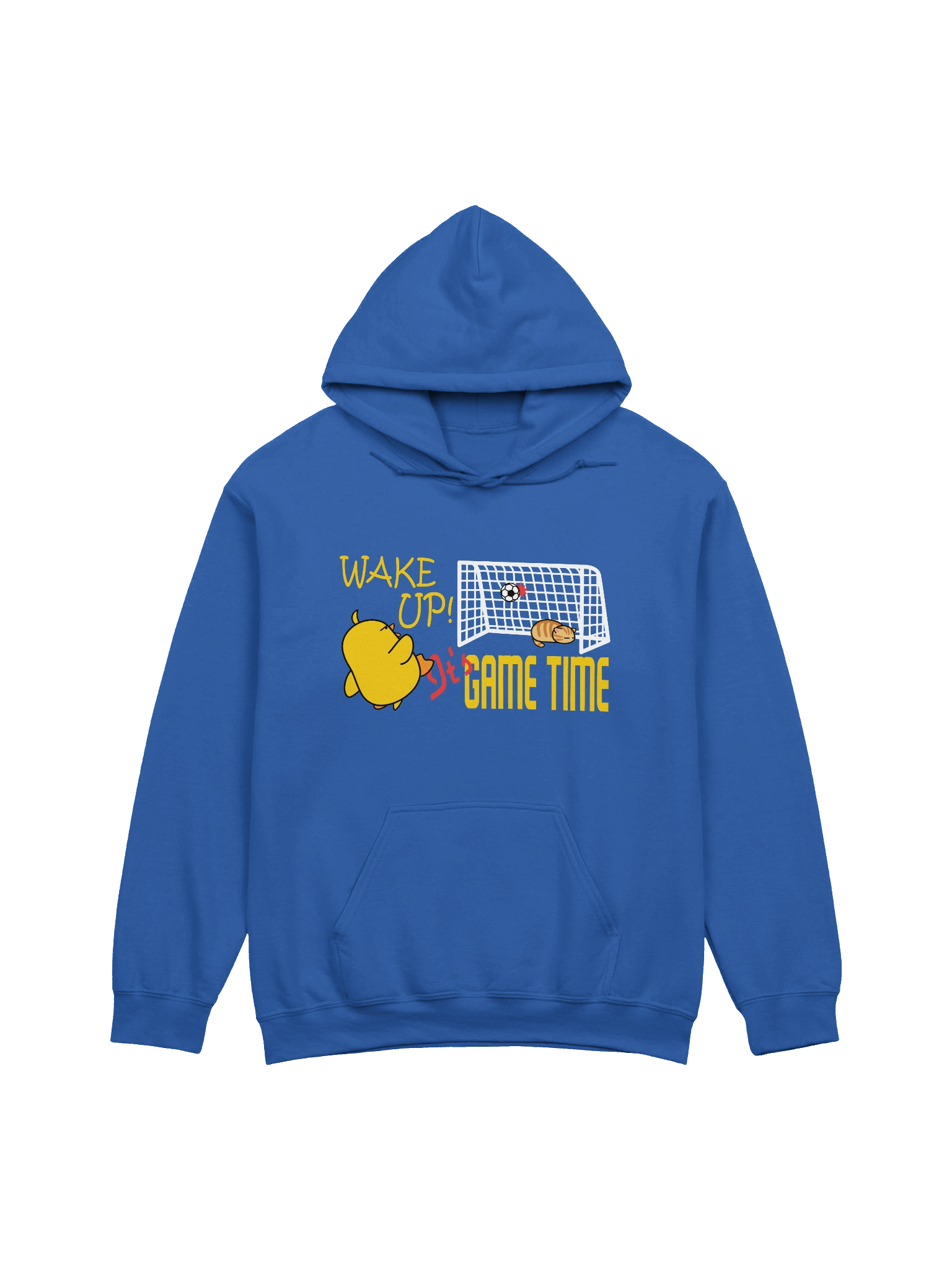 Soccer Cat (WAKE UP, It's GAME TIME) - Unisex Adult Hoodie product image (13)