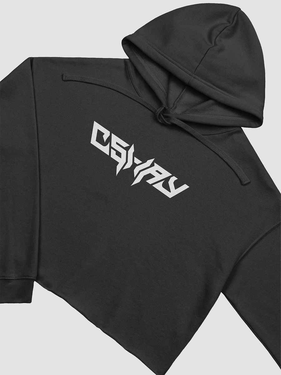 [CShay] crop top fleece hoodie product image (6)