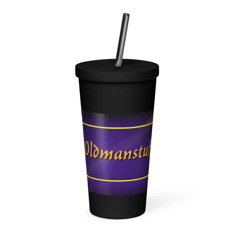 Channel 25 Edelstahlbecher 600ml mit Trinkhalm product image (1)