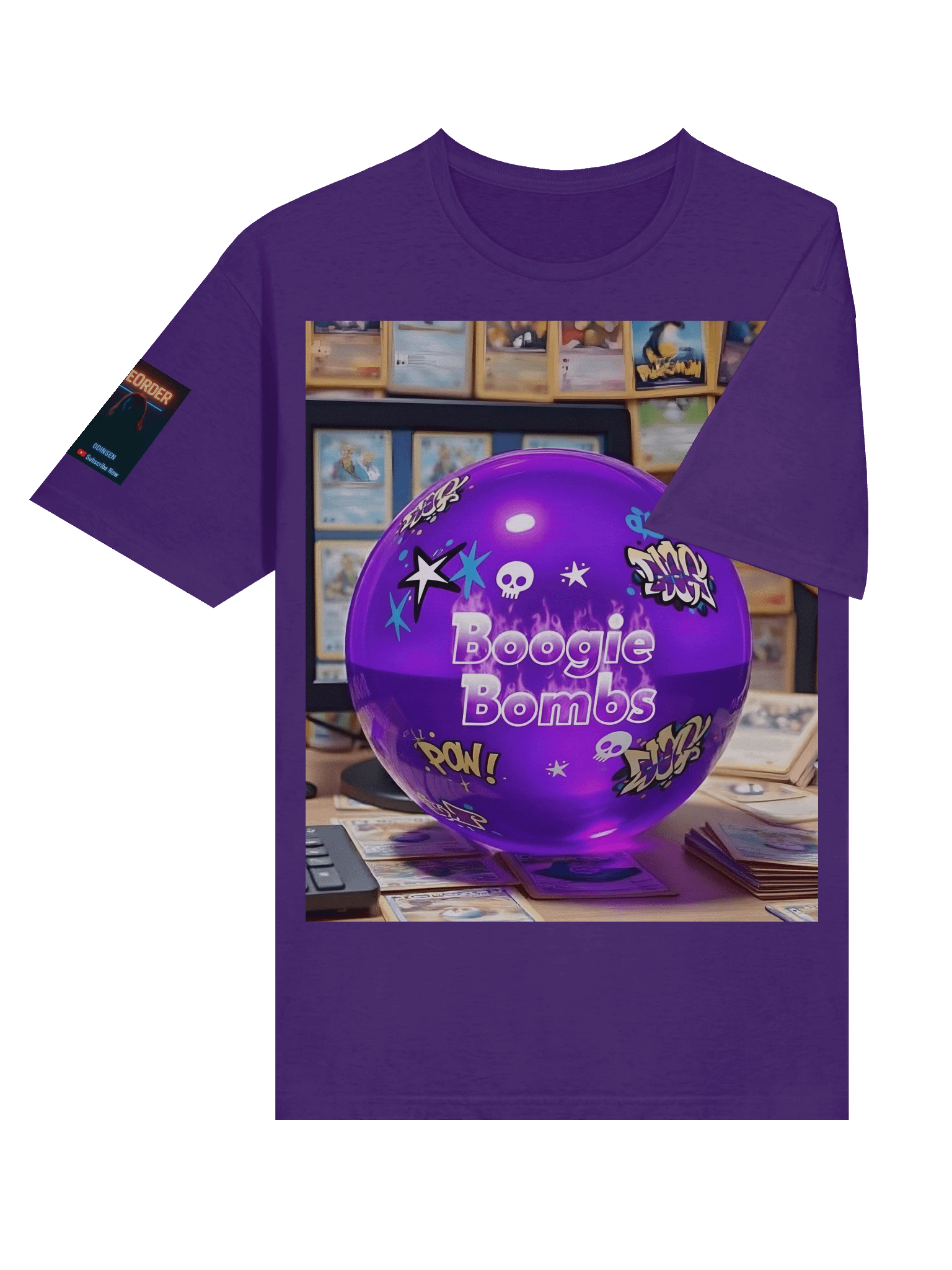 Boogie Bombs Graffiti Unisex T-Shirt product image (6)
