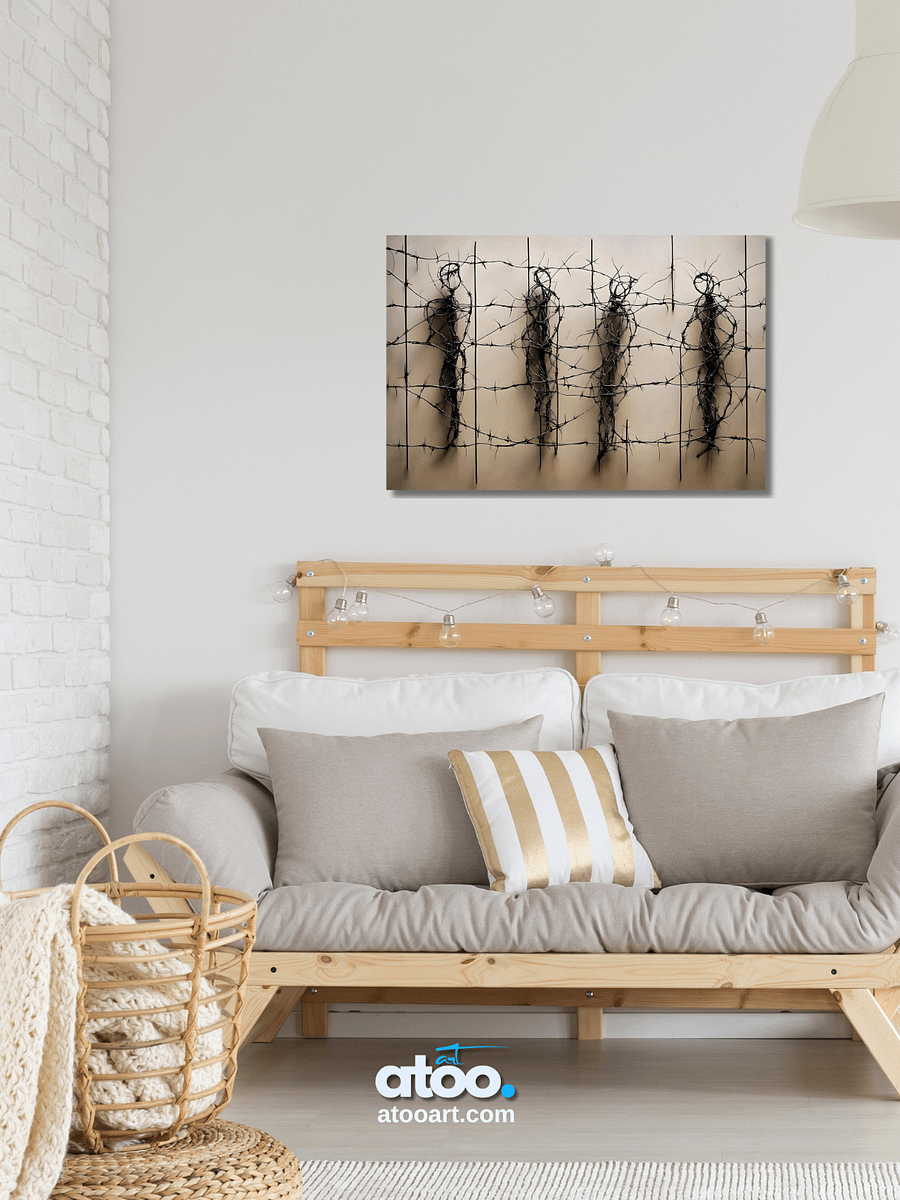 Be Free to Yourself | Don't Follow the Chain | Canvas Painting product image (6)