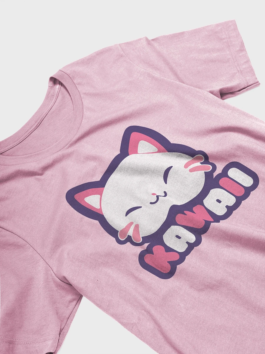 Kawaii Cat Pink T-Shirt product image (5)