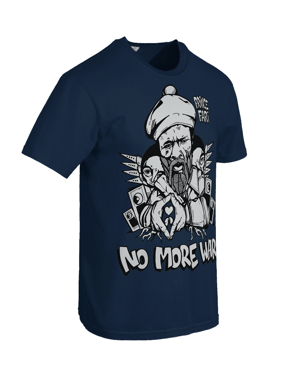 Prince Far I T-Shirt by RasTerms37 (Blue / Black White / Premium) product image (5)