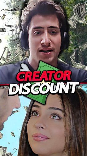 FORTNITE CREATOR DISCOUNT IS CRAZY #explorepage #comedy #podcast