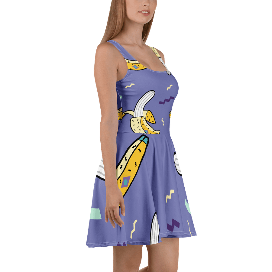 Funky Bananas All-Over Skater Dress product image (3)